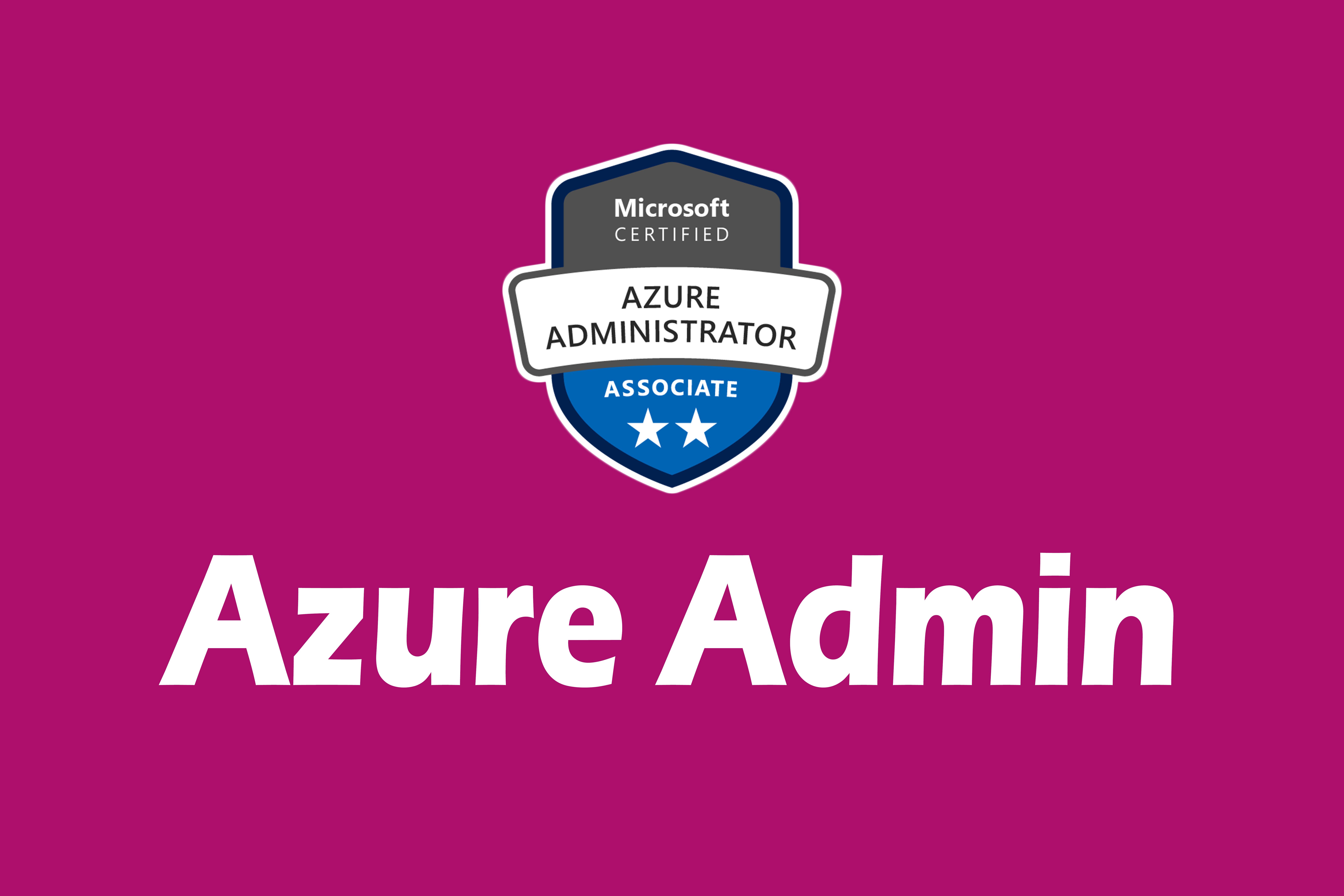 MS Azure admin training